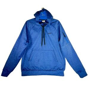 Nike Therma-Fit Fleece Blue Void Hoodie Pullover Men's L Sweatshirt Casual